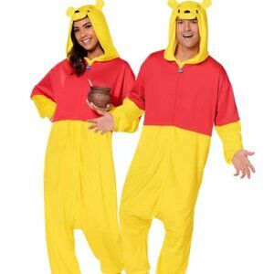 Disney Winnie The Pooh Kigurumi Adult Costume Union Suit Pajamas